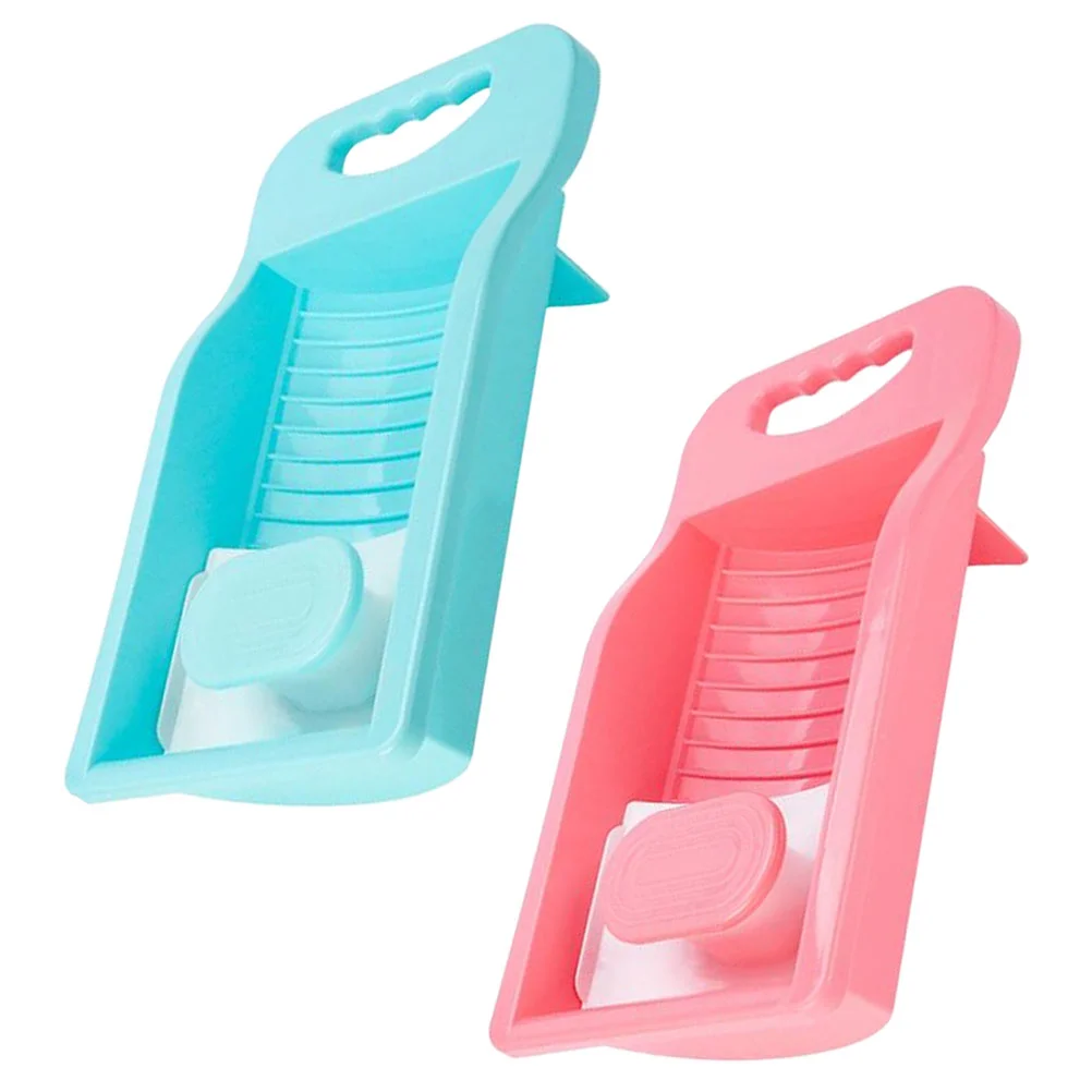 

2pcs Underwear Washboard Small Clothes Washboard Laundry Scrubbing Board