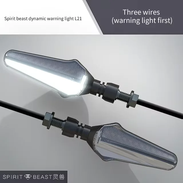 

Сигнал поворота для мотоцикла, Аксессуары для мобильных устройств, декоративный светодиодный индикатор 12 В, супер яркие огни для мотоцикла, водонепроницаемые, spirit beast