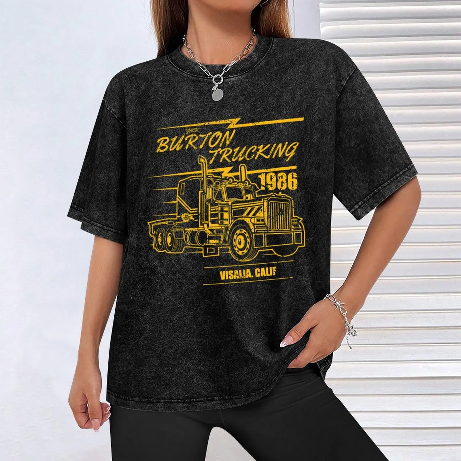 Фото Футболка BURTON TRUCKING с короткими рукавами для больших и высоких людей №4