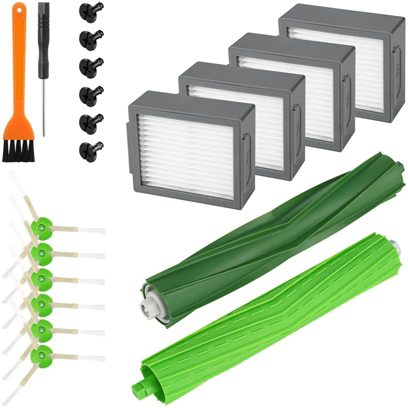 

Main Brush Side Brush Filter Replacement Parts For I7 I3 I4 I6 I8 E5 E6 E7 I,E&J Series Robotic Vacuum Cleaner