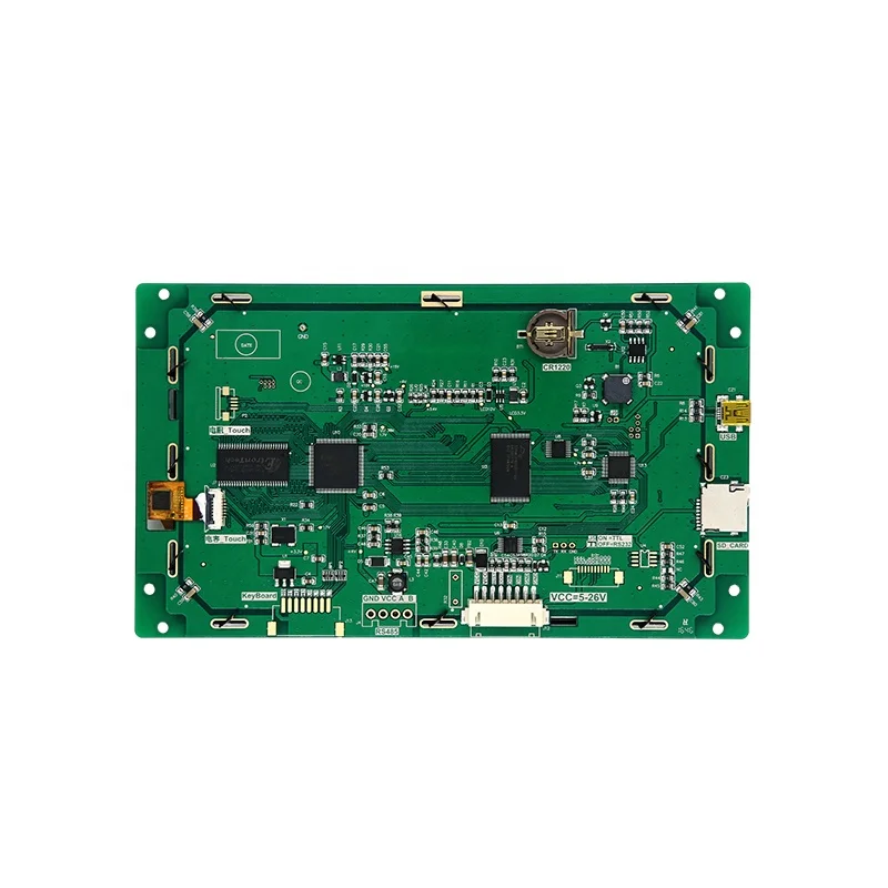DACAI 7-дюймовый TFT UART ЖК-модуль DC80480B070_05CF_RTC Промышленный последовательный экран для