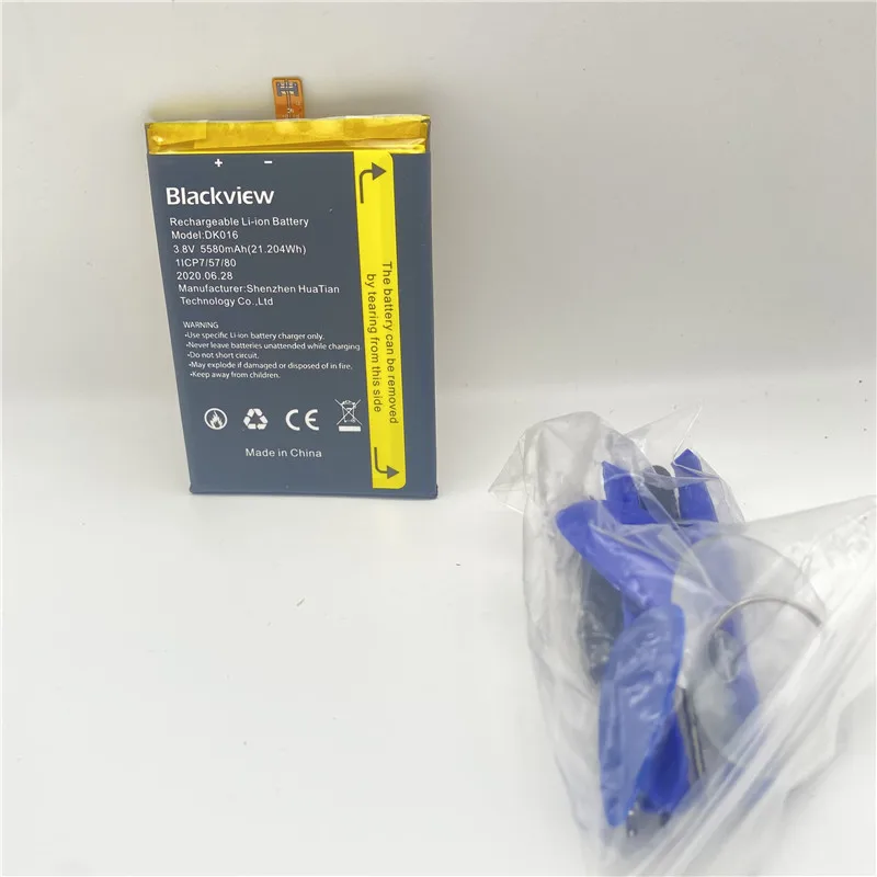 Новая дата производства для аккумулятора Blackview BV6900 5580 мАч длительное время
