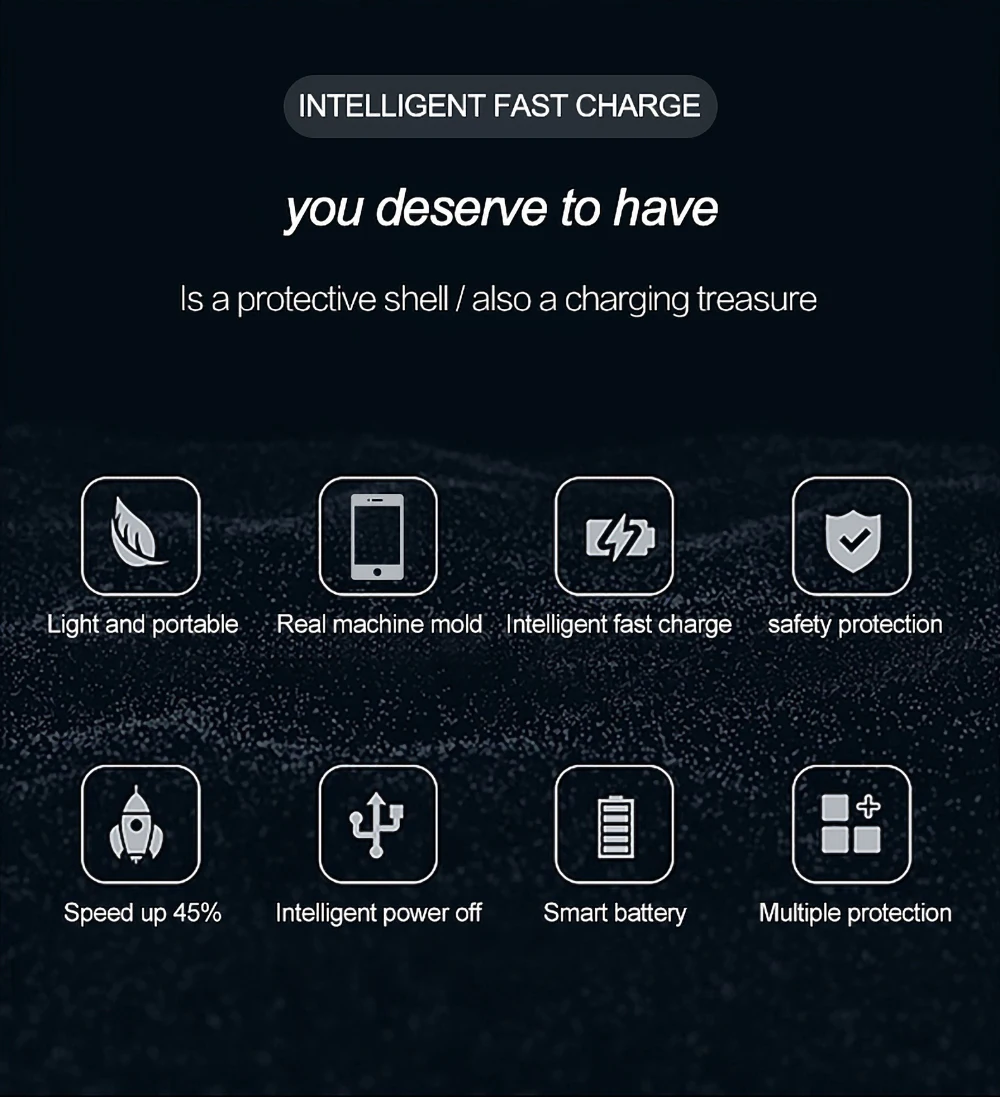 8000/6000mAh Battery Charger Case For iPhone SE 2020 6 6S 7 8 Plus Charging Case For iPhone X XR XS Max Portable Power Bank