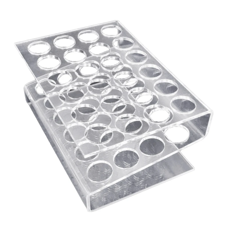 

Multi-Function Acrylic Tool Stand Pen Holder Screwdriver Organizers Screwdriver Storage Rack 24 Holes Portable Rack