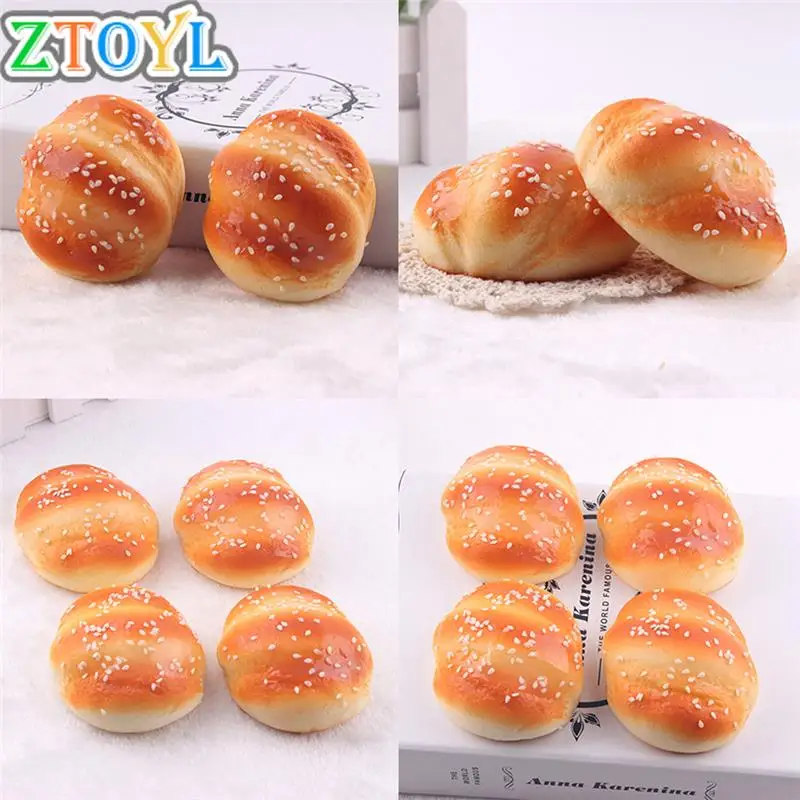 Cute Kawaii Squishy Buns Bread Pretend Play Kitchen Toys fragrancy Shape Marshmallow Bun toy