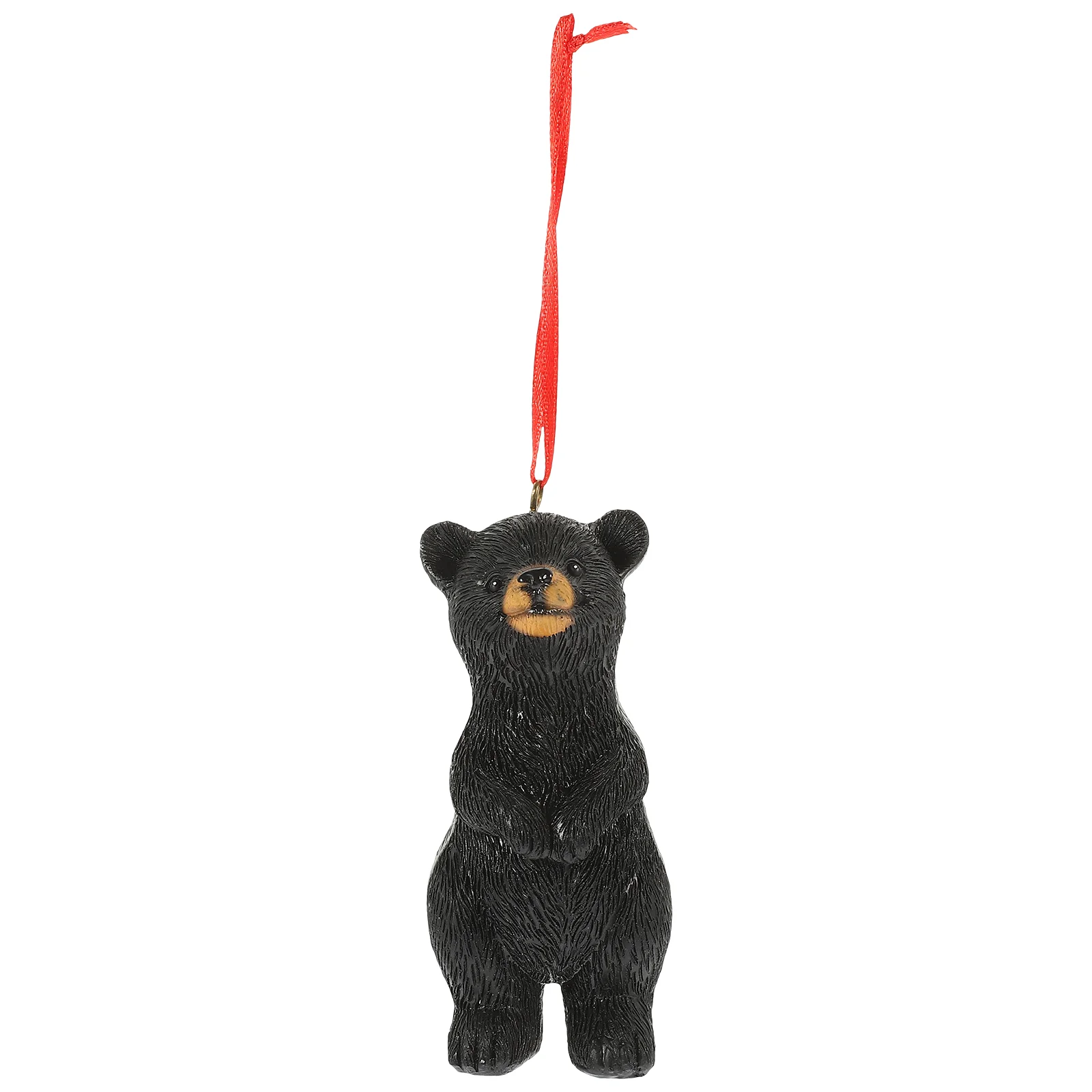 

Suspending Bear Decor Resin Bear Statue Adorable Bear Figure Courtyard Accessory