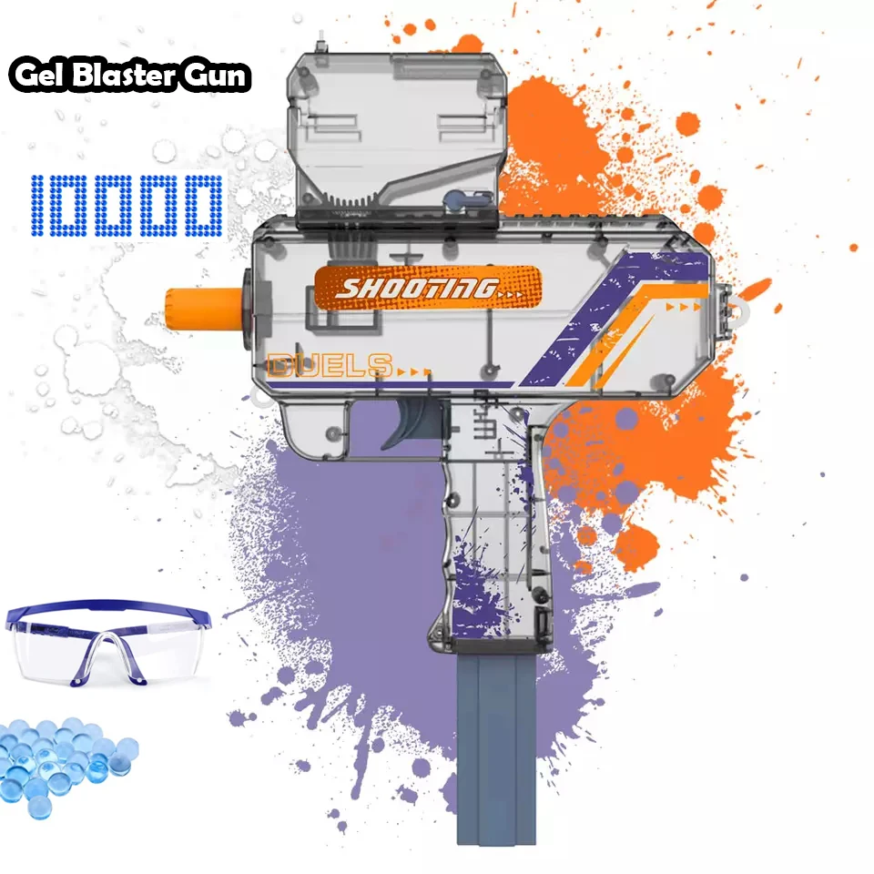 

Электрический пистолет-бластер, оружие UZI, Игрушечная модель с мягкими пулями, пистолет-бластер для детей и взрослых, CS Fighting