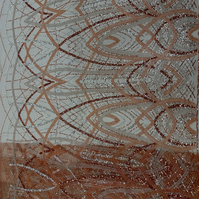 Роскошная африканская Тяжелая кружевная ткань 2023 высококачественные
