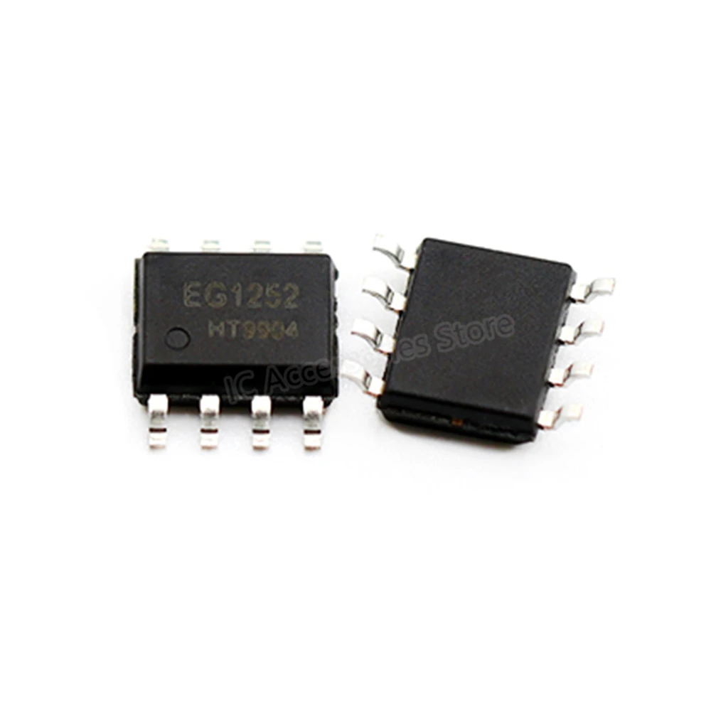 

10pcs EG1252 SOP8 High Performance Current Mode PWM Controller Compatible with NCP1252 100% New Original In Stock