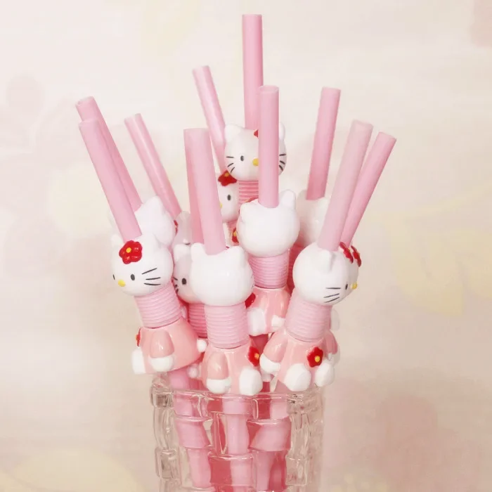 

Многоразовые трубочки MINISO Hello Kitty из ПВХ