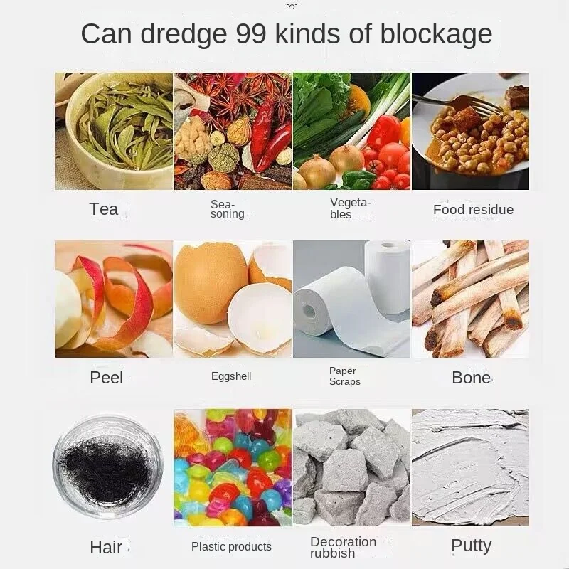 7 5 м 800 об/мин Электрическая сливная спиральная труба со змеиным сливом удаление