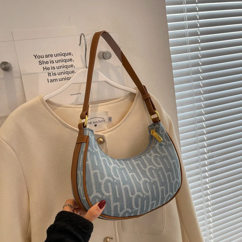 

Популярная женская летняя сумка, новинка 2022, модная сумка на подмышках, сумка на плечо с нишевым дизайном, универсальная сумка-мессенджер