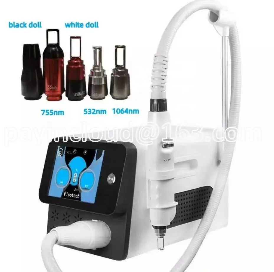 

Portable Skin Whitening Remove Freckles Q Switched Nd Yag Picosecond Laser Tattoo Removal Machine