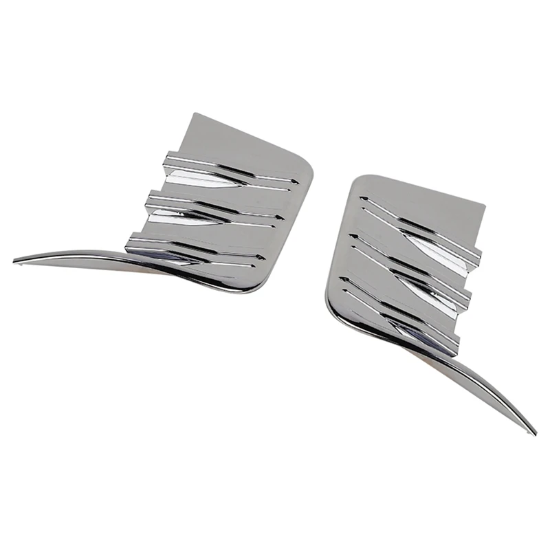 

Front Bumper Fog Light Trim Frame Fog Light Cover Frame For Chevrolet Silverado 2019-2022 Silver
