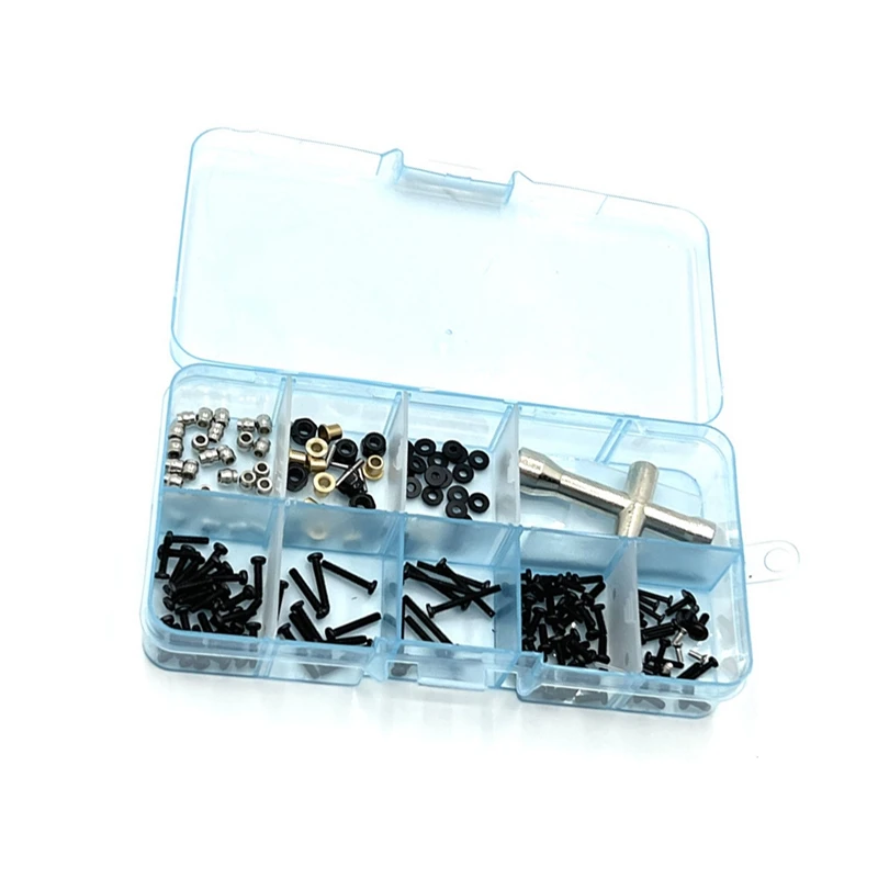 

_ M2 набор крепежных винтов, рукав, шестигранный ключ, инструменты для ремонта FMS FCX24 1/24, запчасти для радиоуправляемых гусеничных машин, аксес...