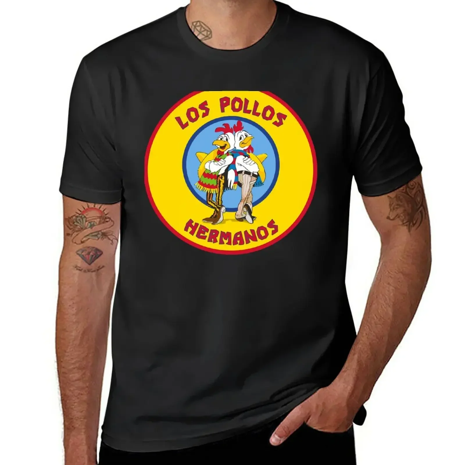Los Pollos Hermanos (18) Футболка с принтом животных для мальчиков мужская одежда