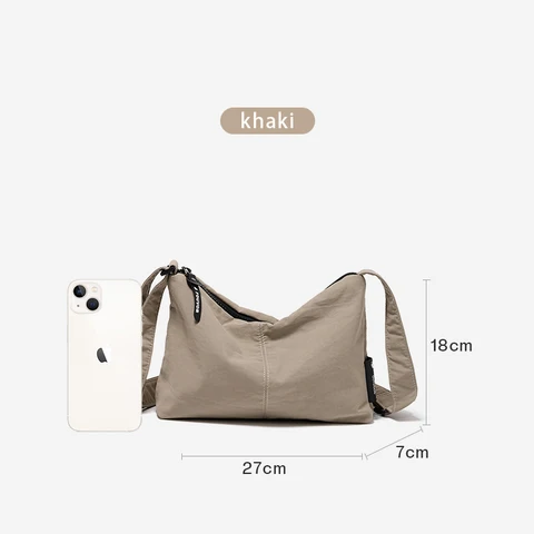 Сумки через плечо Fouvor для женщин, модные повседневные легкие сумки на плечо, женские нейлоновые сумки-мессенджеры 3043-08