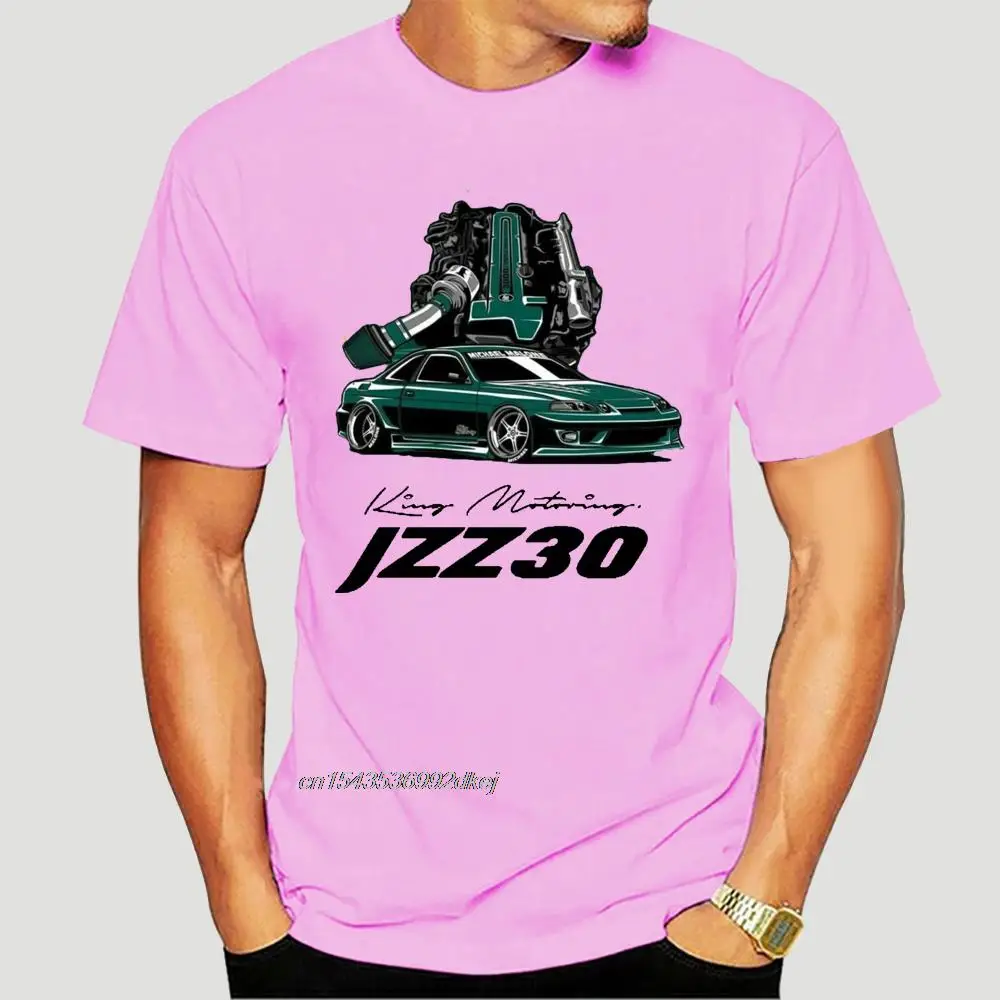 Men Funy Tshirt Toyota Soarer JZZ31 Short Sleeve O-Neck Graphic Tops Tee T Shirt 1372A