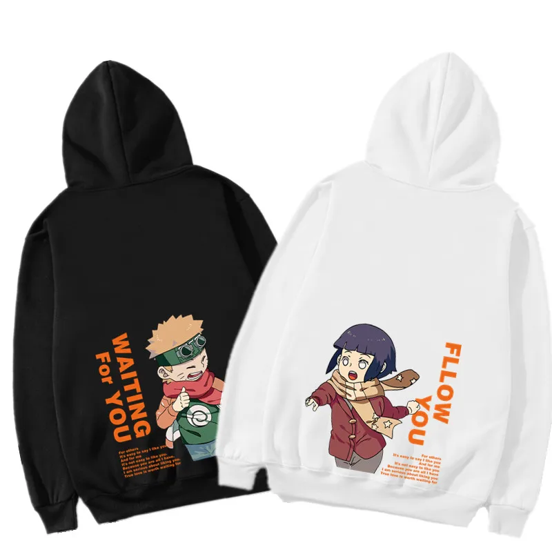 

New Harajuku Hinata Unisex Hoodies Couple wear Japanese Anime Printed Men's Hoodie Male Streetwear Fashion Casual Sweatshirts