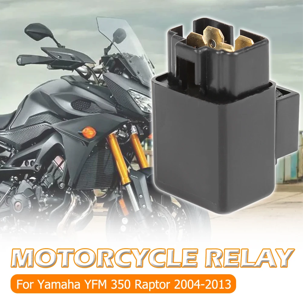 

Motorcycle Starter Relay Solenoid for Yamaha YFM 350 Warrior 1987 YFM 350 Raptor SE -- 2005-2007 YFM 350 Raptor -- 2004-2013