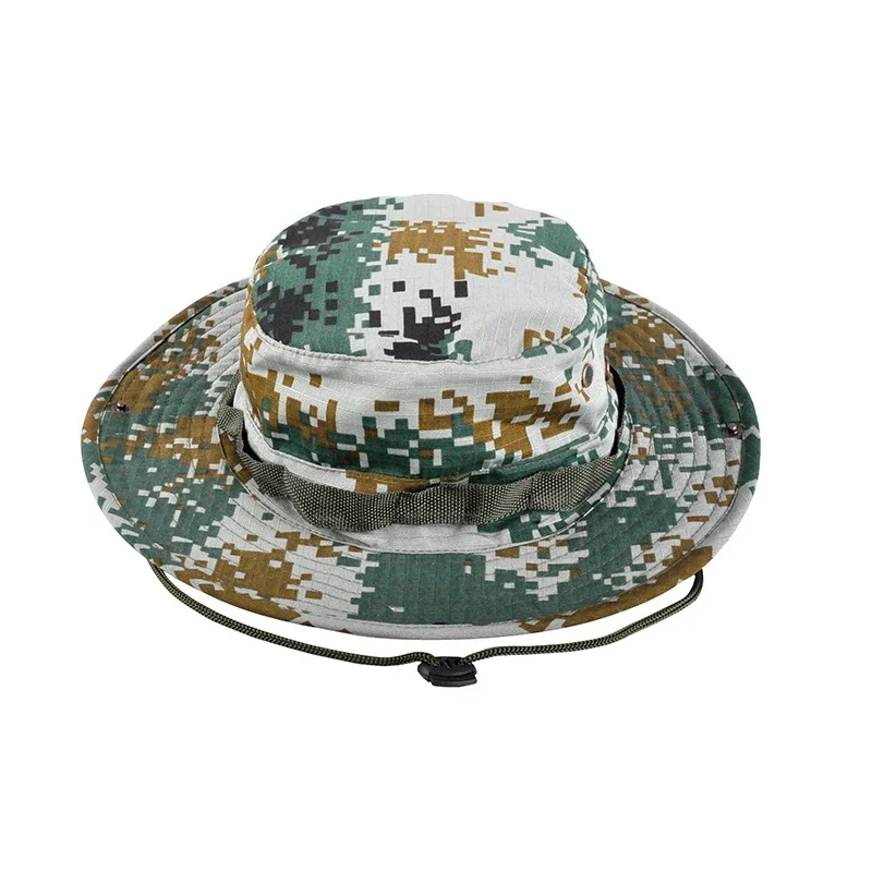 Новая летняя модная камуфляжная панама унисекс для мужчин уличная рыбалка пеший