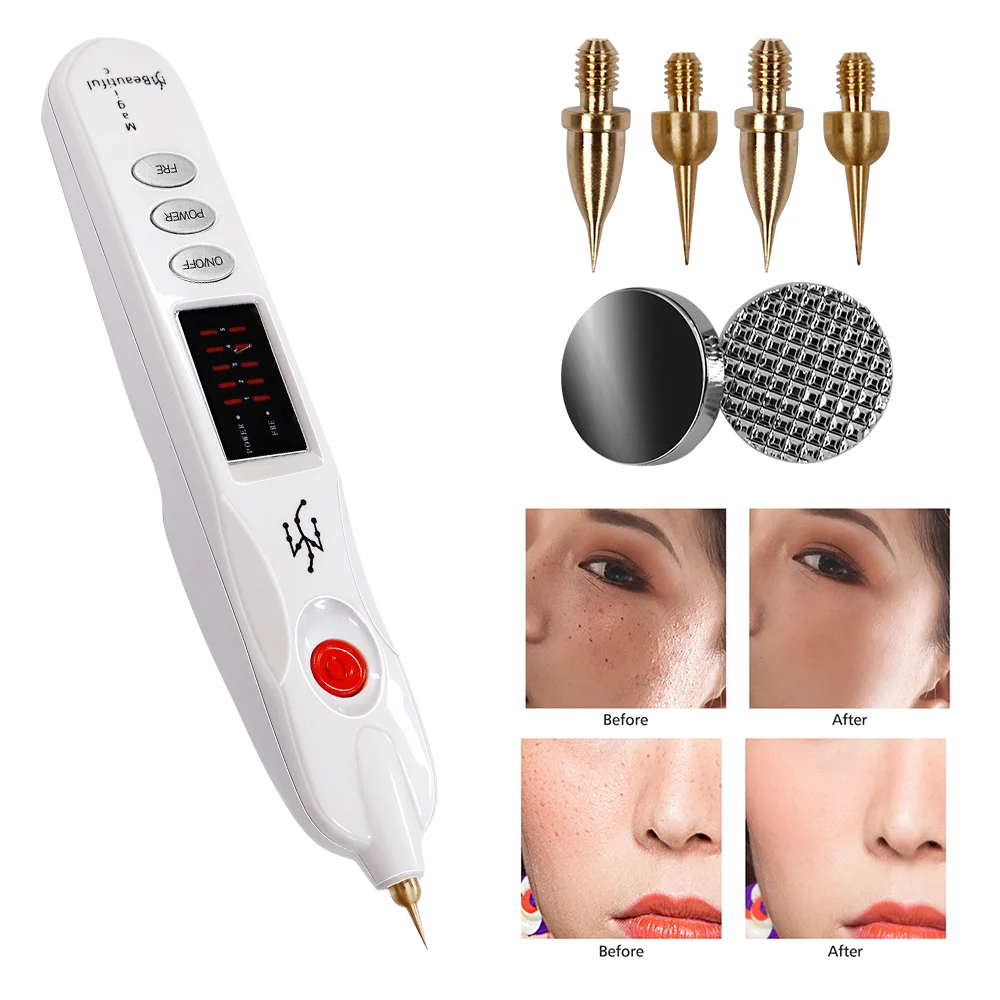 

2023 Skin Care Dark Spot Removing Spots Cleaner Tool Black Portable Remover Facial Beauty Device Mole Pen Freckle Removal