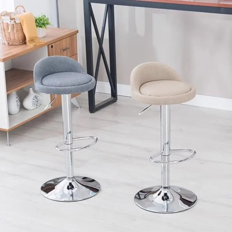 Роскошные круглые табуреты с кожаными ножками пневматическое кресло-основание