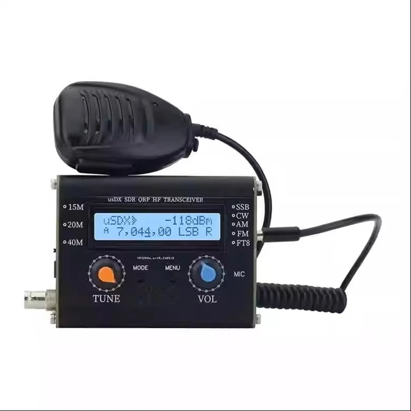 5 Вт Usdx SDR QRP-трансивер QCX-SSB к SSB 3-диапазонный всережимный ВЧ-трансивер с ручным