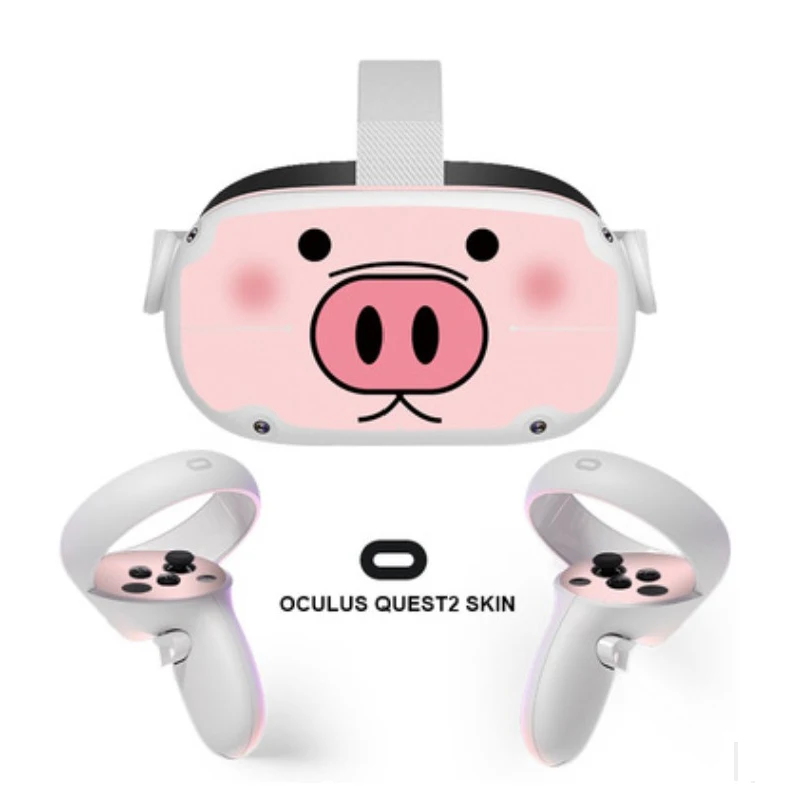 Kawaii VR гарнитура Oculus вопросы 2 наклейка на кожу квест полная обертка для квеста