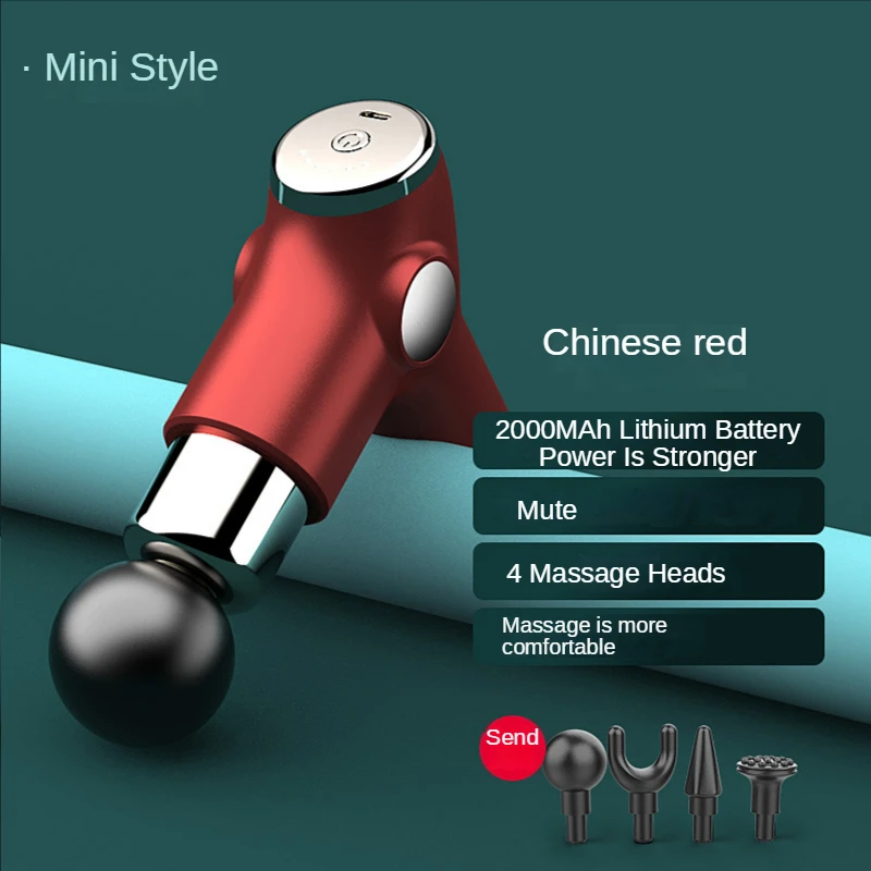 Массажный мини-пистолет с ЖК-экраном 32 скорости | Красота и здоровье