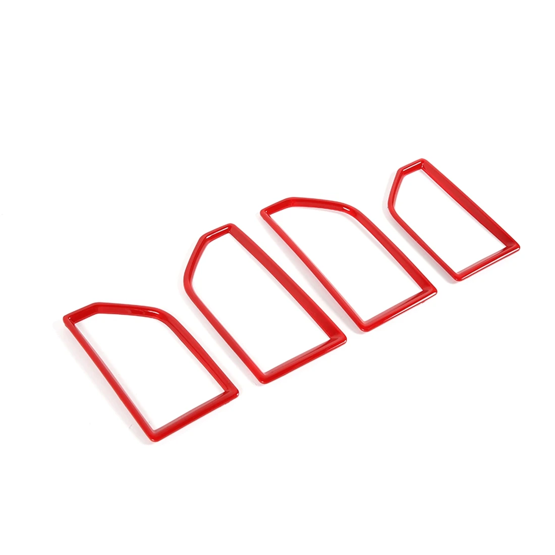 

Автомобильная наклейка на решетку вентиляционного отверстия кондиционера для 2015-2020 Ford F150 аксессуары, красный АБС-пластик