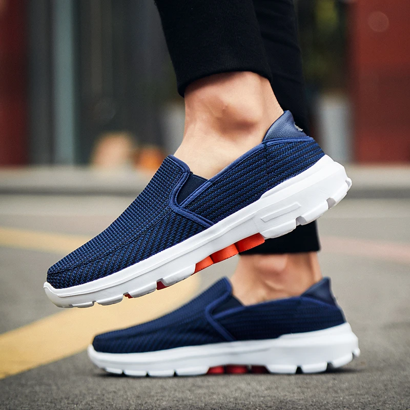 

Women Casual Sneakers Comfortable Mesh Slip-on Ladies Sport Shoes Women's Walking Flat Breathable Vulcanized Shoes