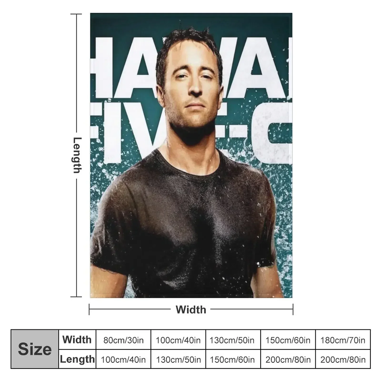 McGarrett — большое одеяло Kahuna одеяла для малышей одинарные