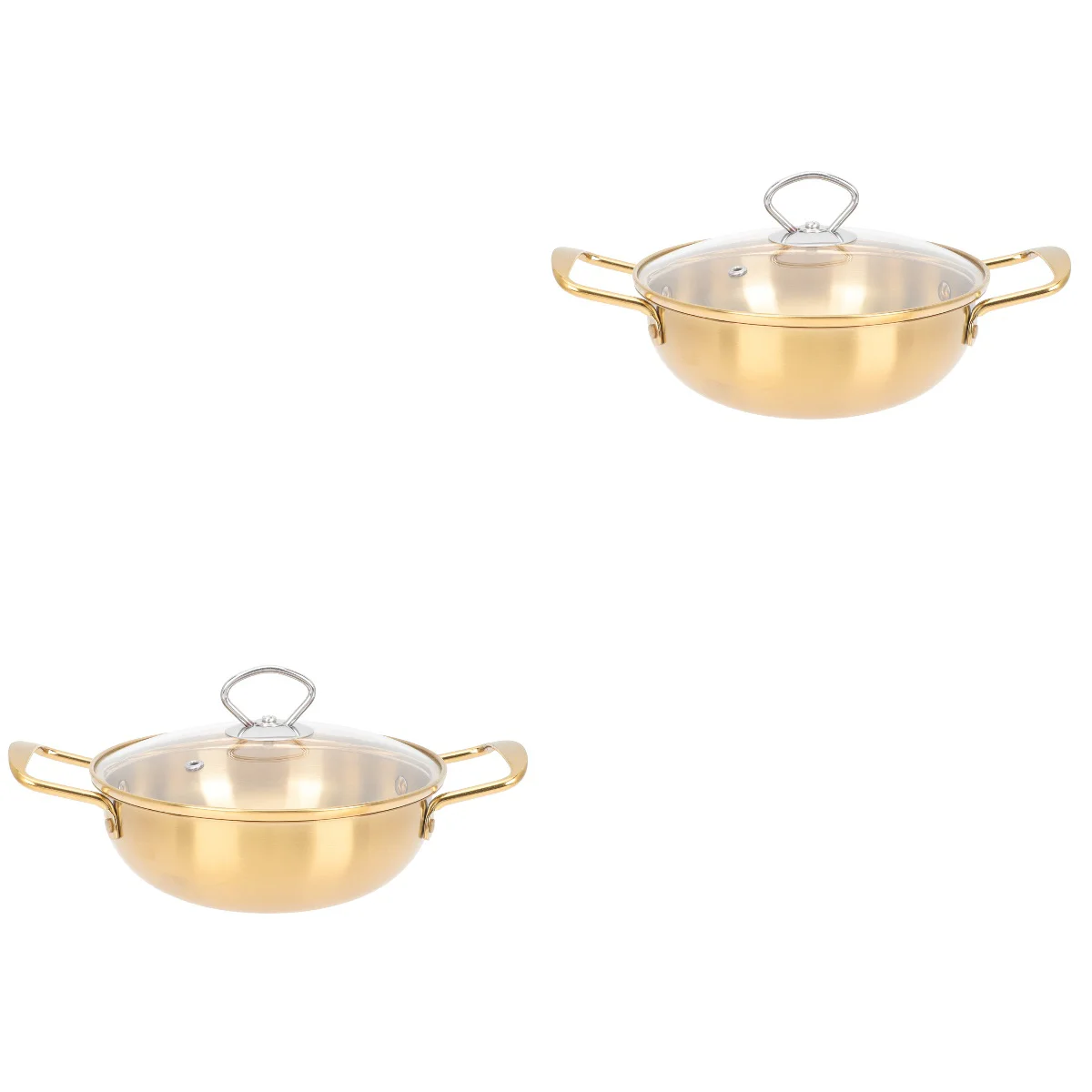 

Pot Pan Ramen Noodle Paella Hot Spanish Kitchen Cooking Korean Stock Stir Fry Chinese Noddle Japanese Wok Cooker Thickened Steel