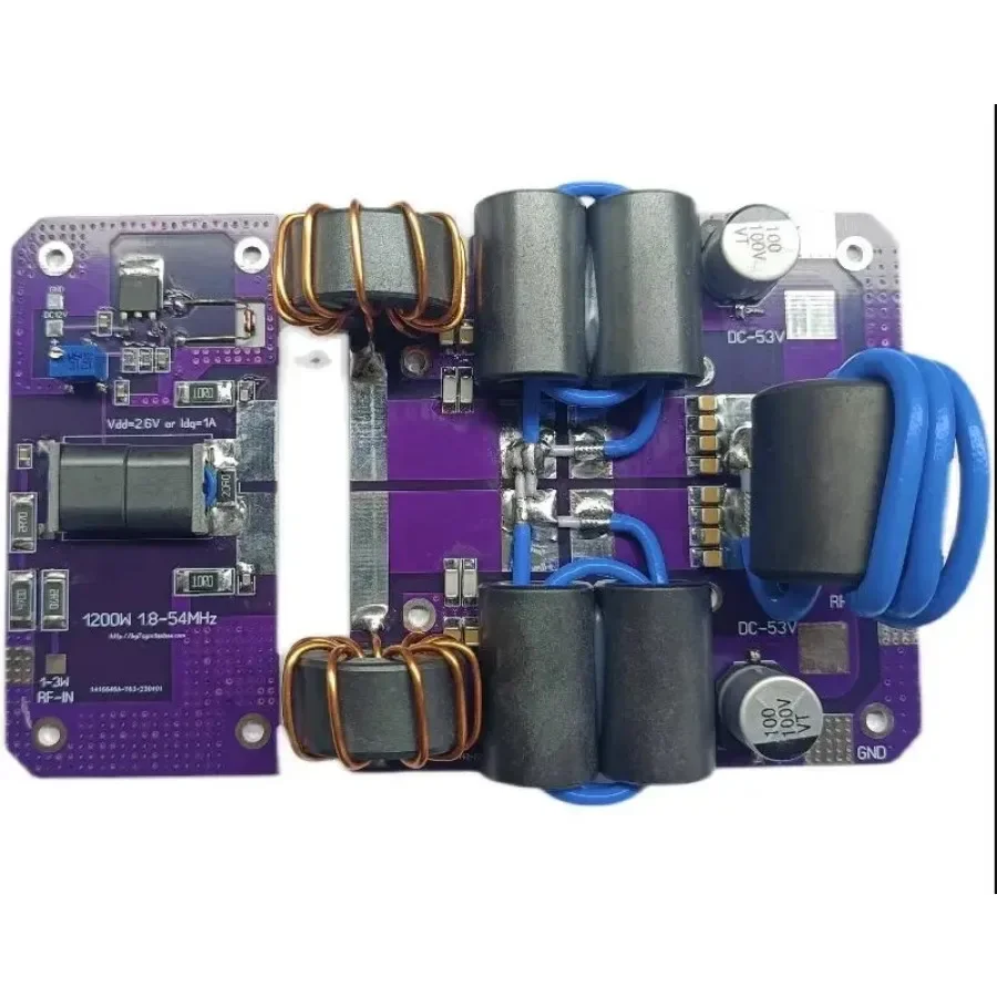 1200 Вт 1 8-54 МГц ВЧ усилитель мощности для радио коротковолнового MRFX1K80H BLF188 MRFX1K50