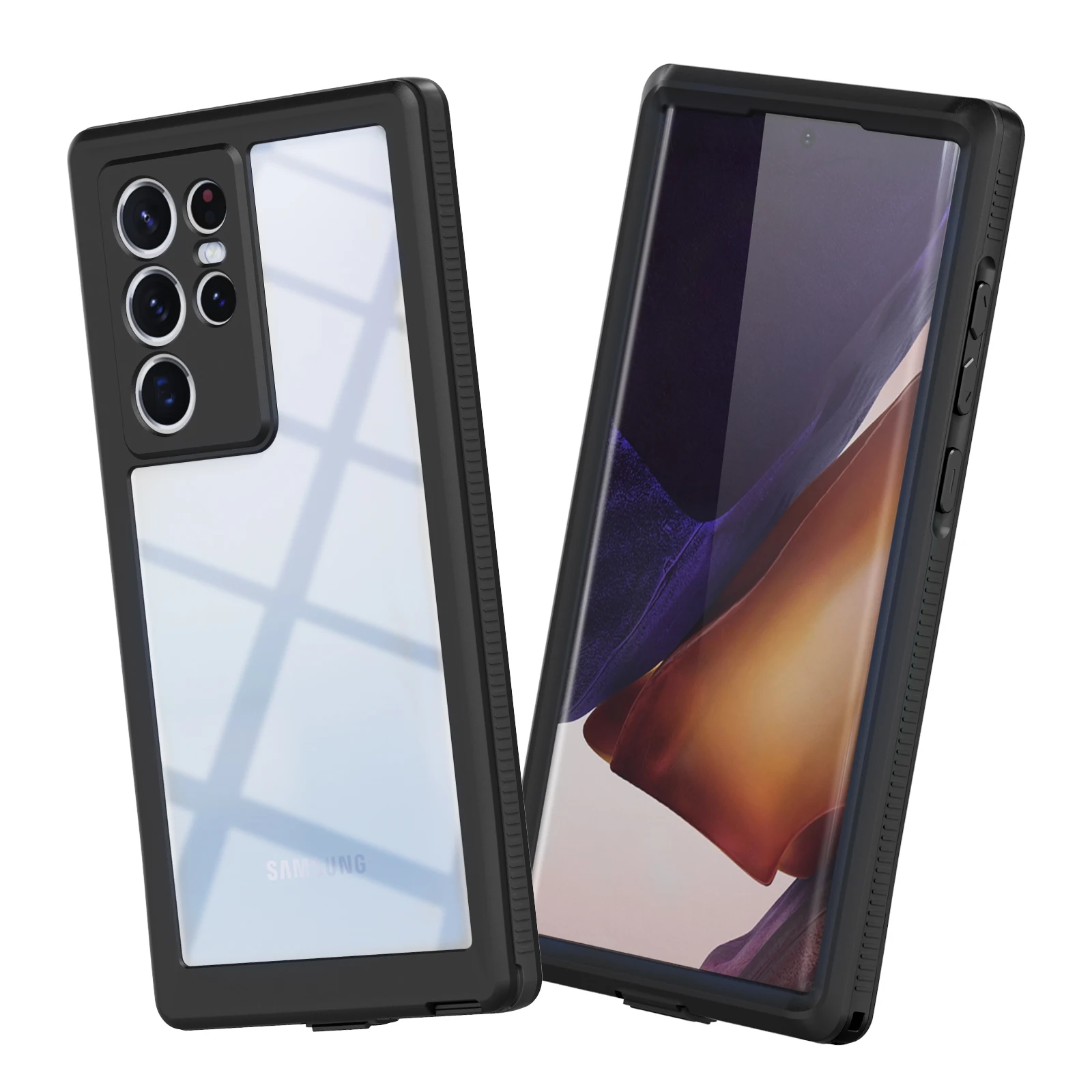 

IP68 Full Sealed Underwater Case For Samsung Galaxy S22 Ultra S20 S21 Plus Note 20 Ultra Waterproof case Shockproof Diving Cover