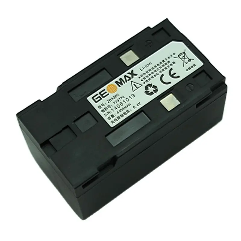 Аккумулятор ZBA302 для общей станции Geomax ZT30, 8,4 в, 4400 мАч, литиевая батарея ZBA301 Аккумулятор ZBA302 для общей станции Geomax ZT30, 8,4 в, 4400 мАч, литиевая батарея ZBA301