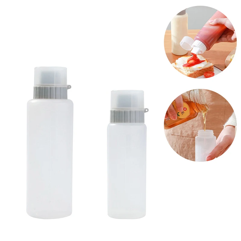 350/175 мл бутылки для приправ 5 отверстий кетчуп горчичная бутылка прозрачный