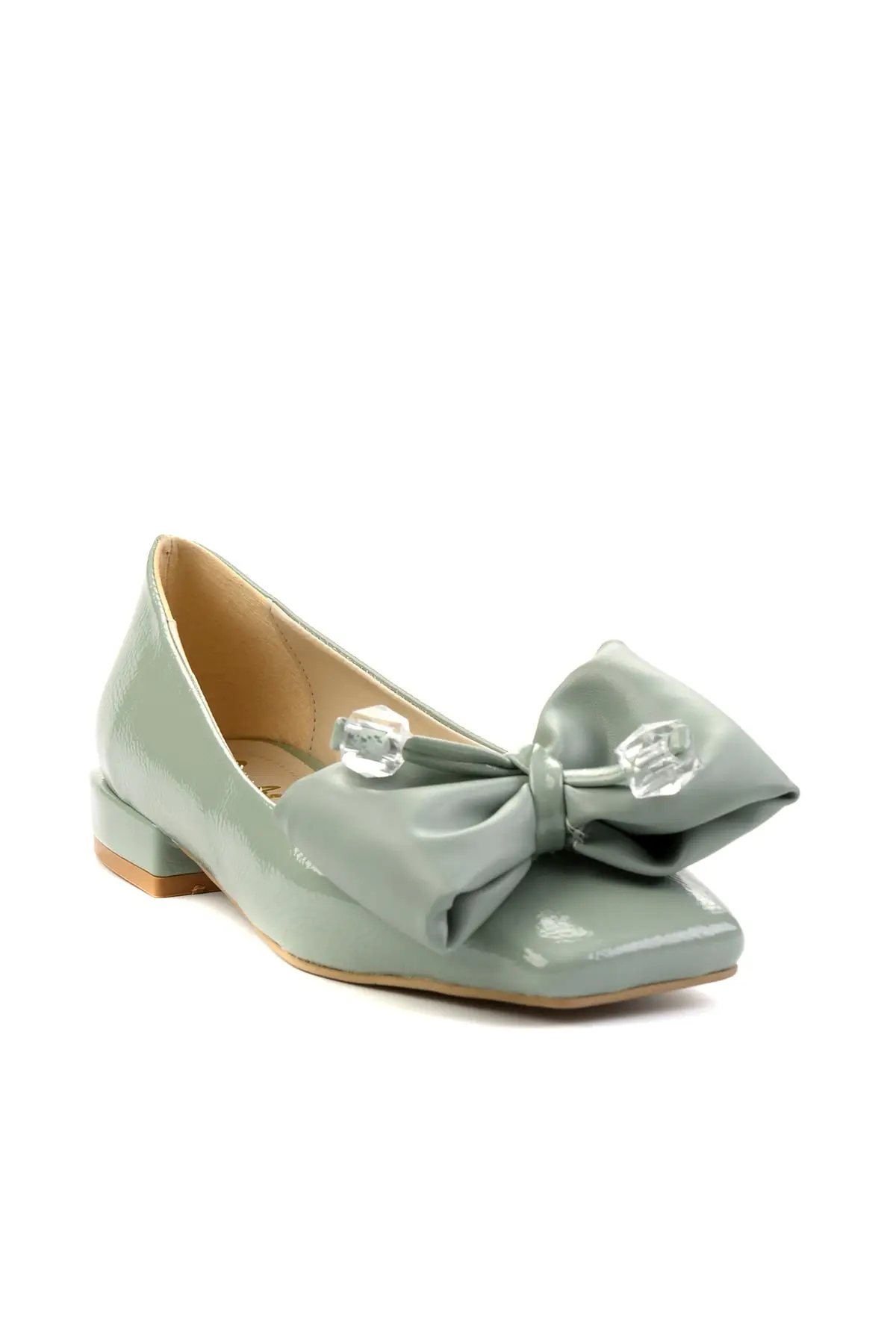 Черный лакированный кожаный женский бабби из Турции качественный модный