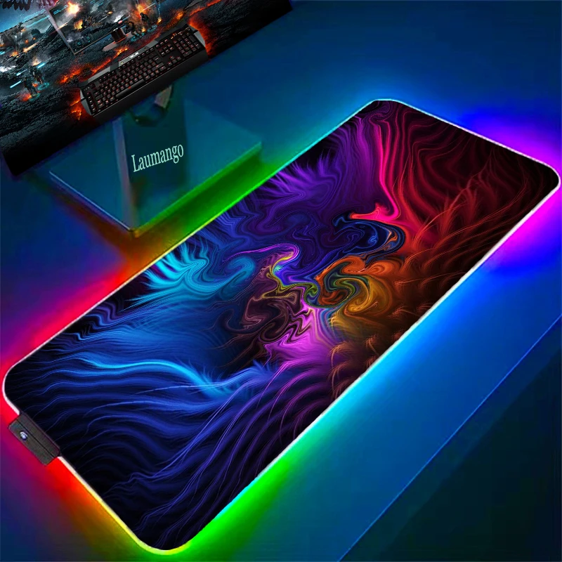 

MSI Mousepad Anime Mouse Mats Xxl Keyboard Mat Pc Gamer Accessories Office Computer Desk Gaming Pad Diy Carpet Laptop Table Pads