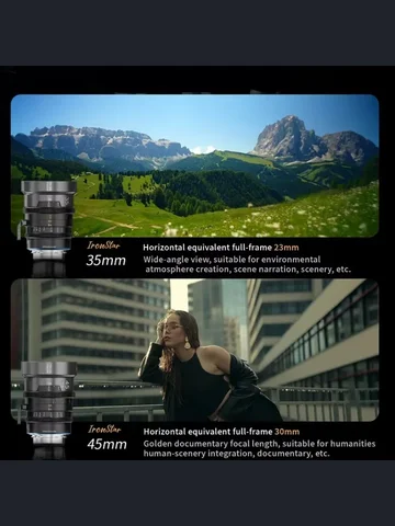 Sirui IronStar Анаморфный объектив 35/45/60 мм T1.9