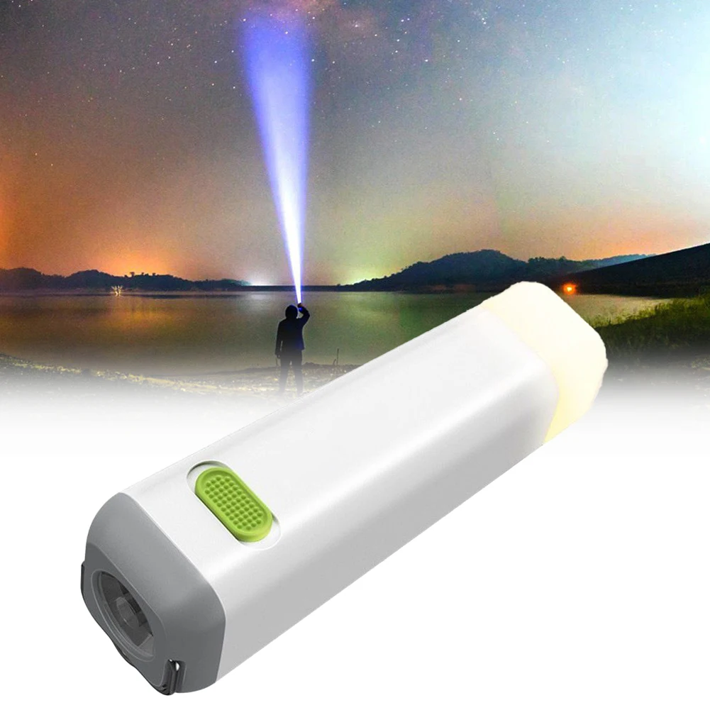 

Outdoor Mini Portable LED Flashlight High Brightness Flood Light Waterproof Camping Flashlight USB Rechargeable