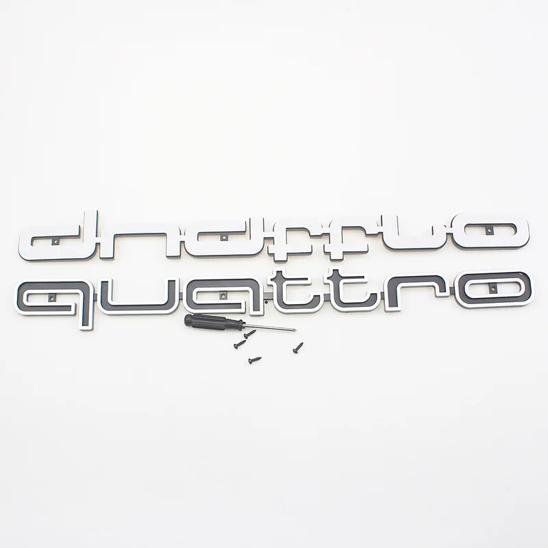 Логотип ABS для Audi Quattro A1 A3 A4 A5 A6 A7 A8 S3 S4 S5 RS3 RS4 RS6 Q2 Q3 Q5 Q7 эмблема передней решетки