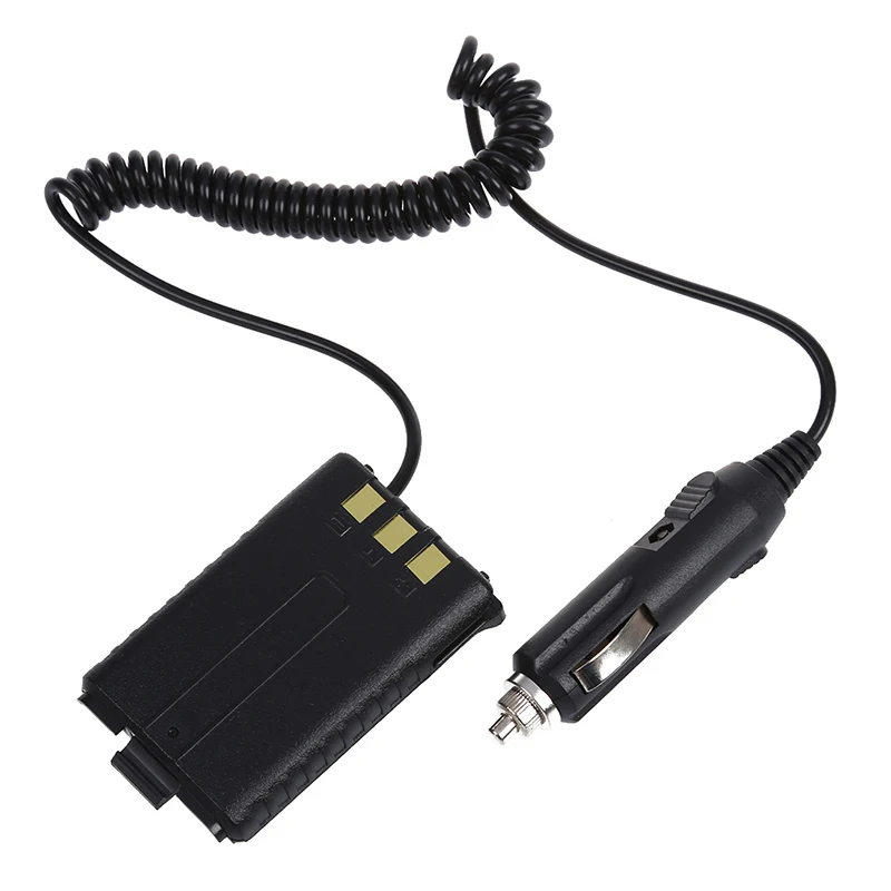 

Car Battery Eliminator DC12V Black For Handheld Radio Baofeng UV-5R