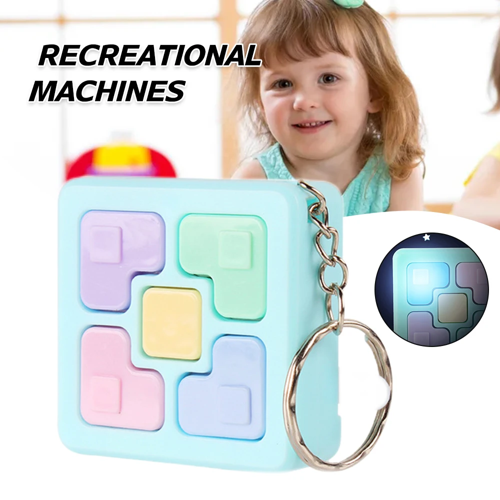 

Electronic Memory Training Game Machine Keychain Pendant Compact Toy for Kids Baby Intelligence Toy Mini Electronic Toy BM88