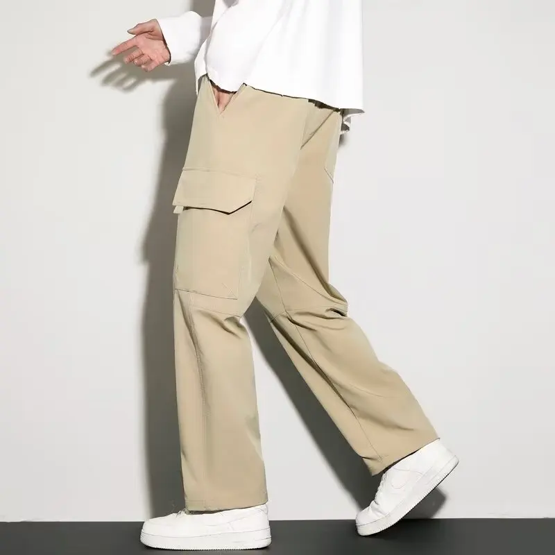 Winter plush thick assault pants for men windproof and waterproof paratrooper work plus fat size Northeast warm