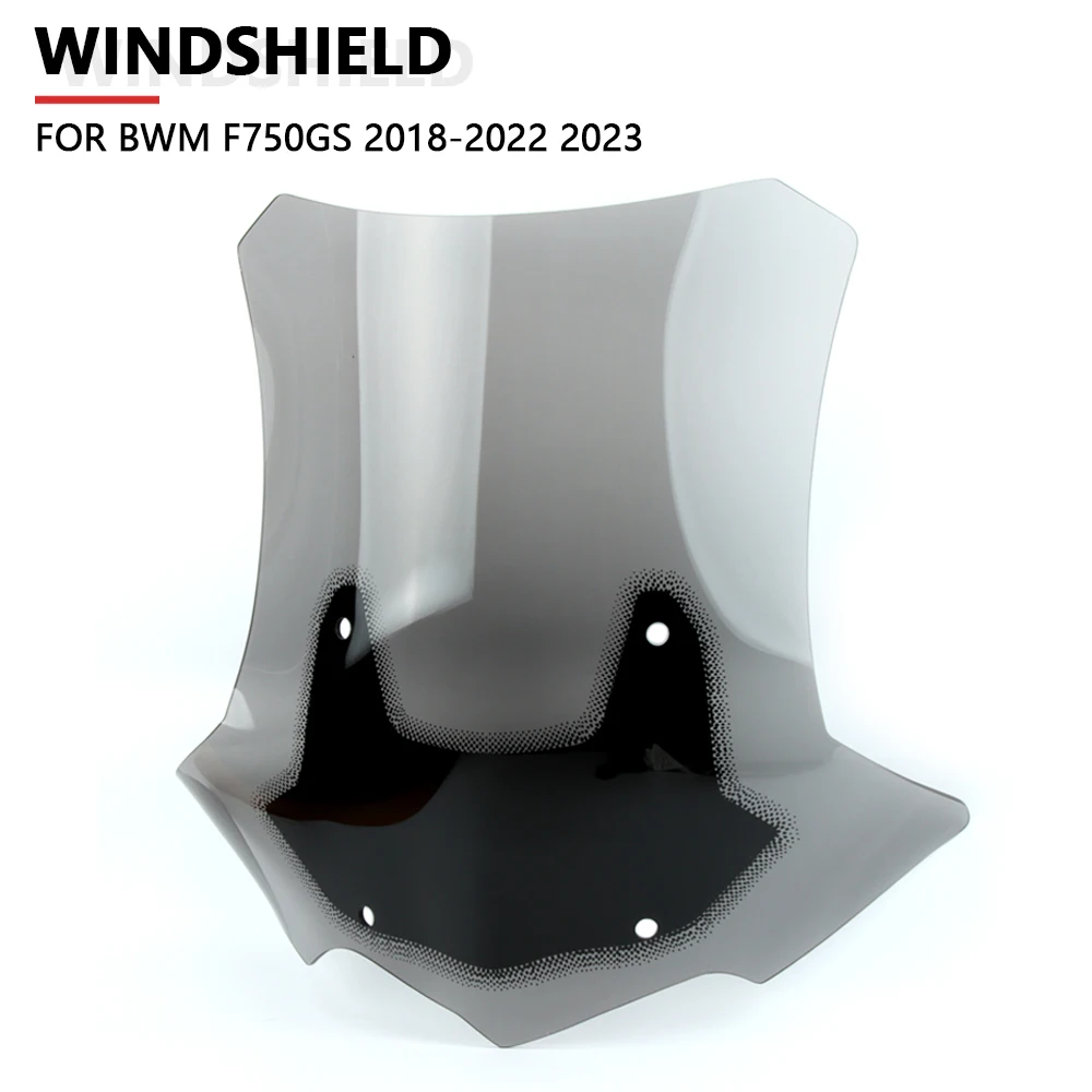 Ветровое стекло для мотоцикла с кронштейном для BMW F750GS 2018 2019 2020-2023