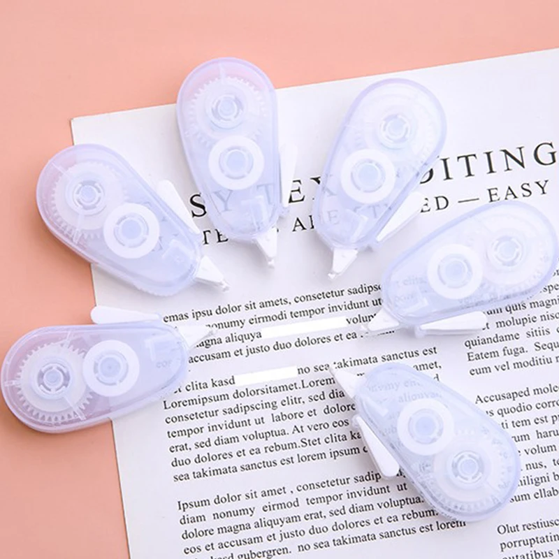 

Корректирующая лента Белая, школьные принадлежности, офисные принадлежности, 6 шт.