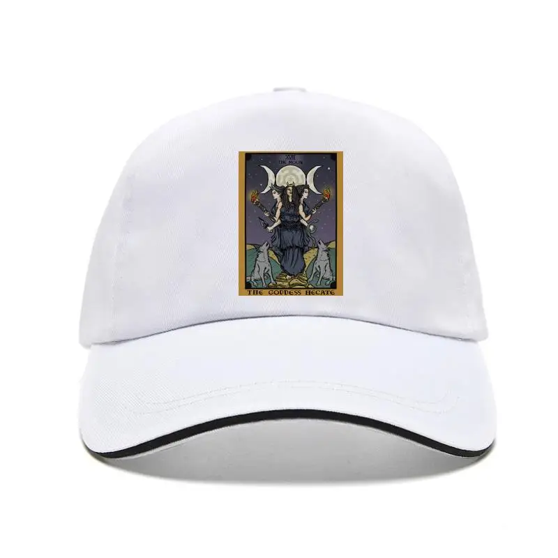 

Triple Moon Goddess Hecate Witch Tarot Card Bill Hats Hekate Statue Witchcraft Gift Apparel Casual Baseball Caps