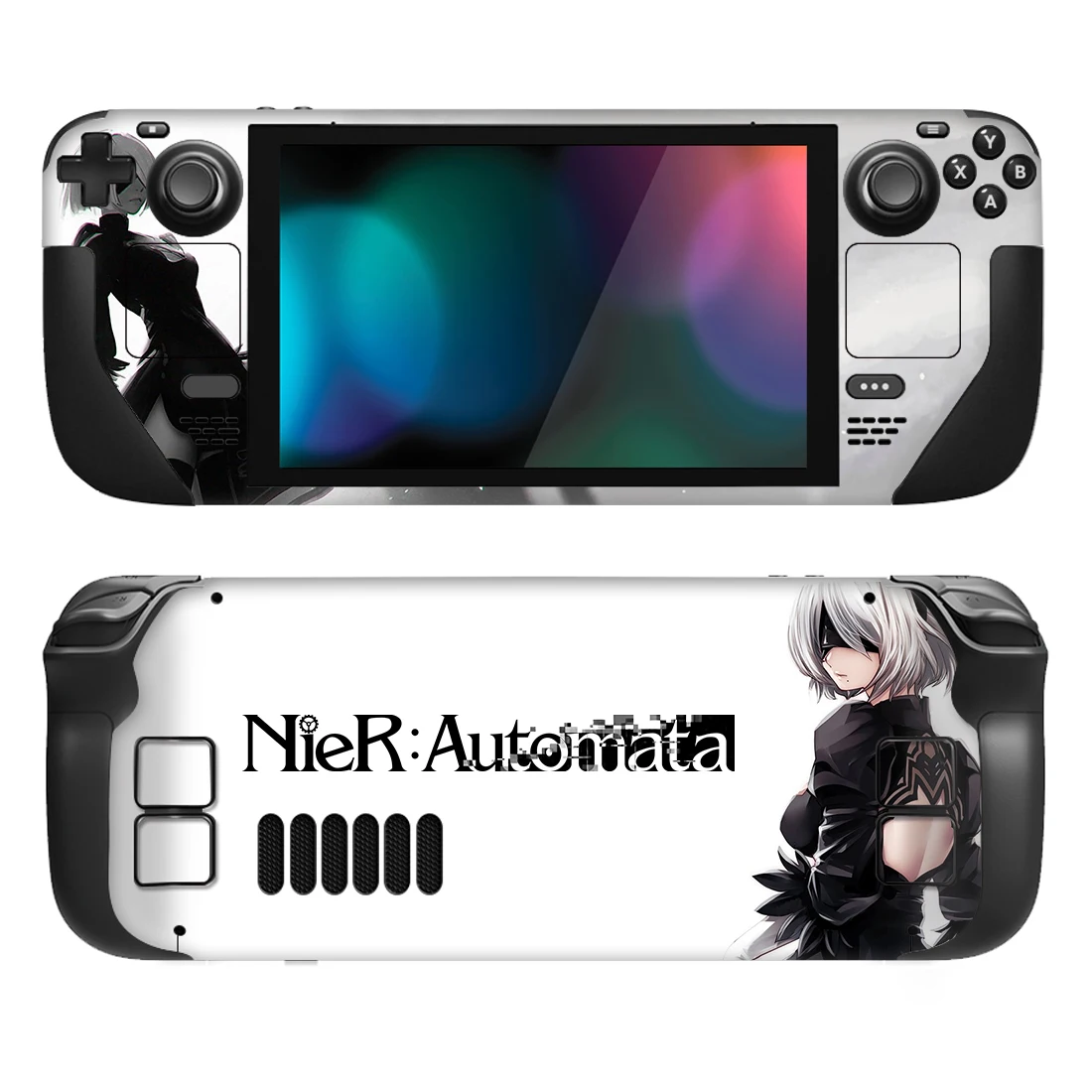 

NIRE Style Skin Vinyl for Steam Deck Console Full Set Protective Decal Wrapping Cover For Valve Console Premium Stickers